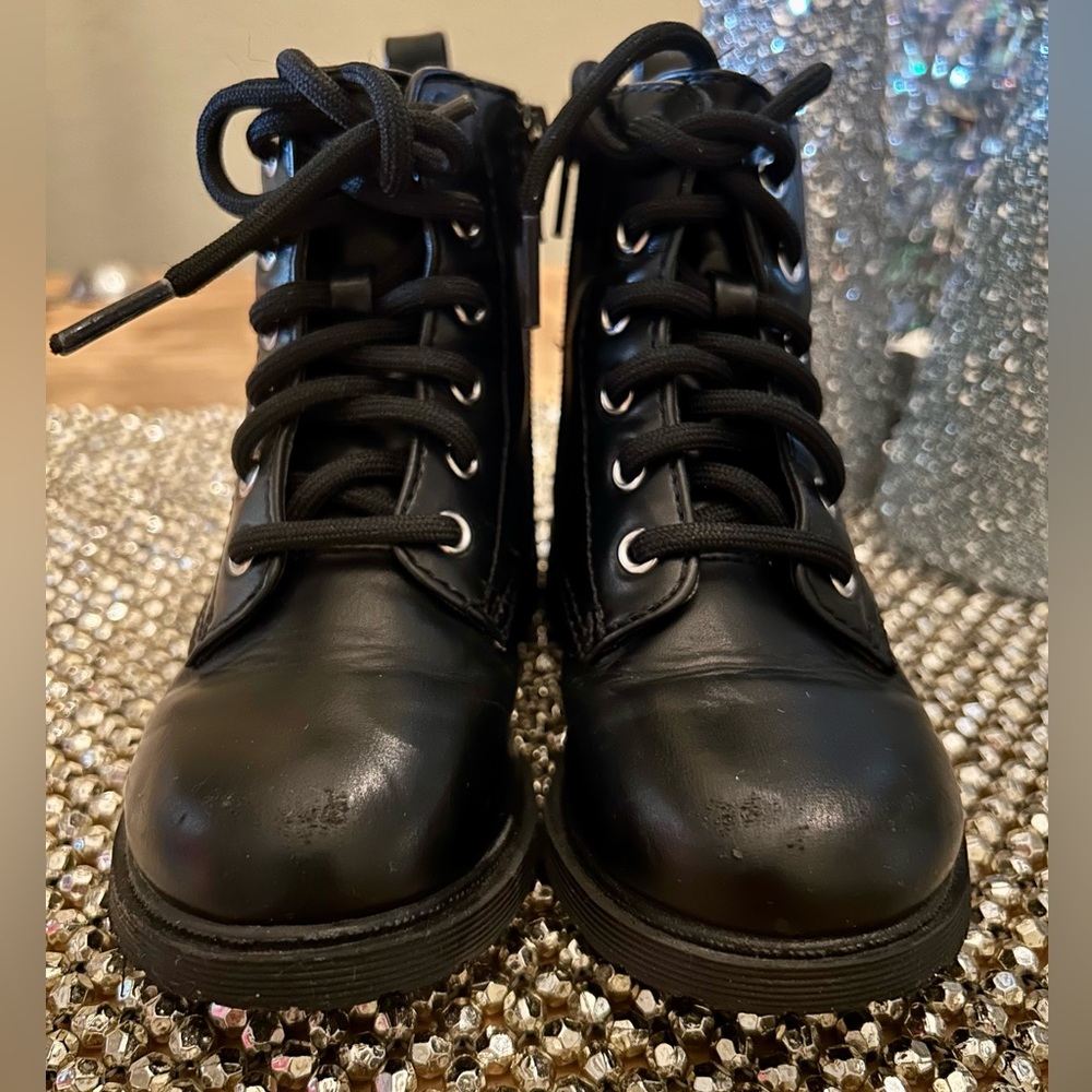 Wonder Nation Toddler Combat Boots in 8 T